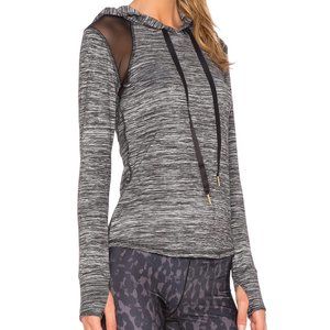 ALALA Flyweight Hoodie Tee Heather Grey